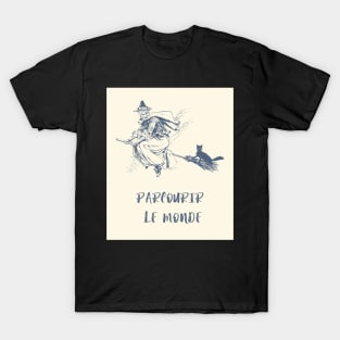 Cat travel the world T-Shirt